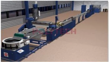 Flat Dripper Inlet Irrigation Pipe Production Line