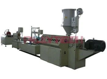 Liten plastprofilens extruderingslinje